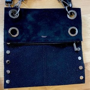 Black leather Hammitt handbag